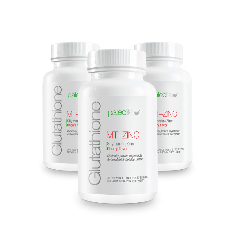 Glutathione MT + ZINC: Detox - Más Elegido para Cuidar tu Hígado