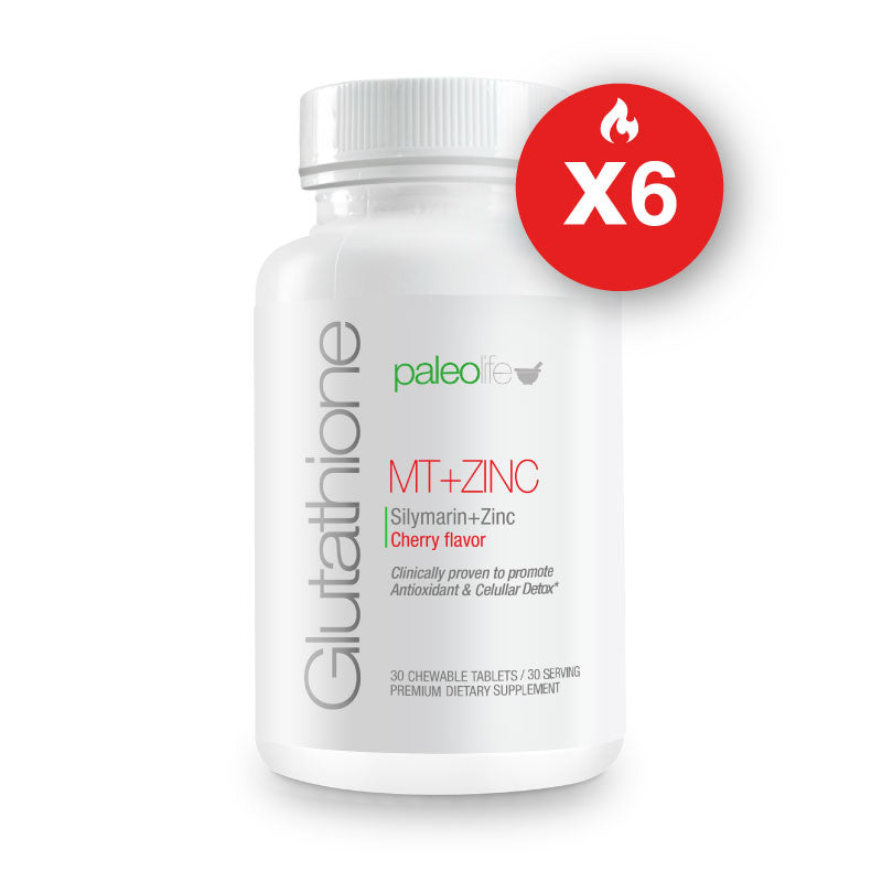 Glutathione MT + ZINC: Detox - Más Elegido para Cuidar tu Hígado