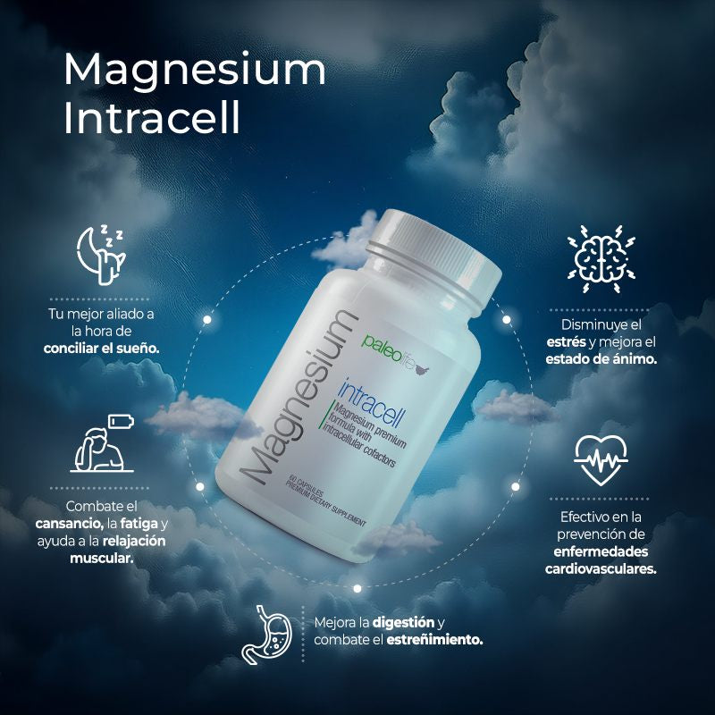 Magnesium Intracell - El Más Comprado para Dormir Mejor