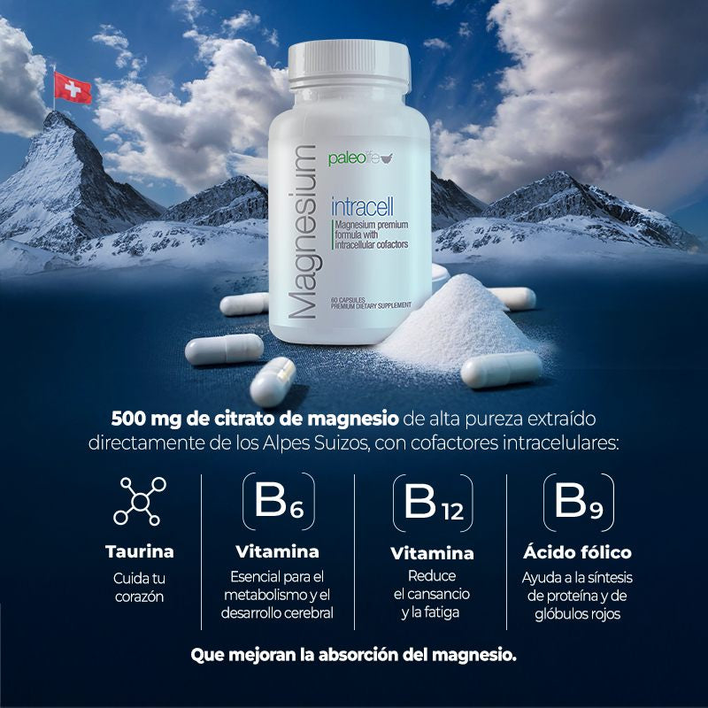 Magnesium Intracell - El Más Comprado para Dormir Mejor
