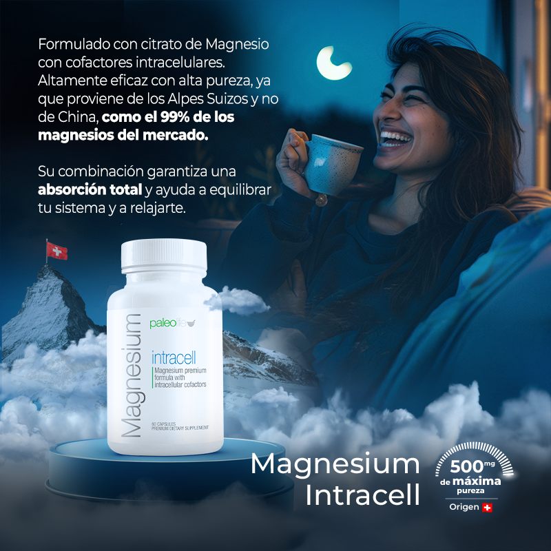 Magnesium Intracell - El Más Comprado para Dormir Mejor