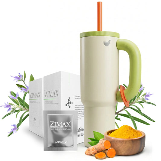 2 Zimax® Sobres + Tumbler Cup Gratis*