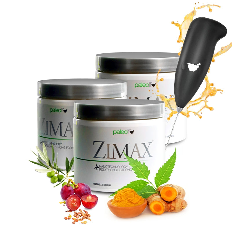 ZIMAX® Antiinflamatorio envase - 3 Pack - 90 días + Batidora Premium Gratis + Envío Gratis dentro de Usa  - SD